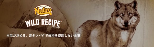 本能が求める、高タンパクで穀物を使用しない食事