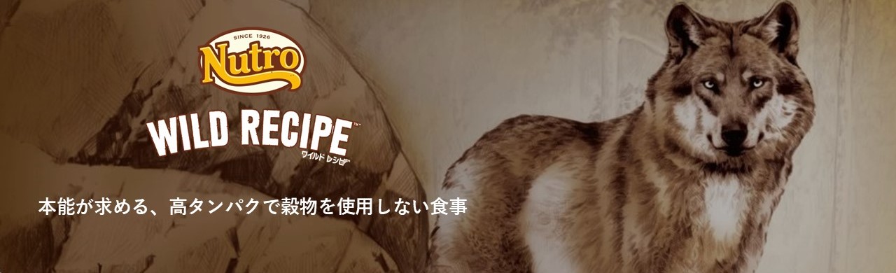 本能が求める、高タンパクで穀物を使用しない食事